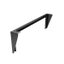 1U 19in Steel Vertical Wall Mount Equipment Rack Bracket Carousel 3