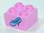 ®™DUPLO - Bright Pink Brick, Blue Shoe Cinderella Glass Slipper ~Retired 2015~ Carousel 2