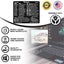 Windows PC/Laptop Reference Keyboard Shortcut Sticker - Black, No-Residue Carousel 2