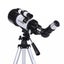 Astronomical Telescope 70mm Aperture 120 Zoom AZ Mount FMC Green Film Optics Por Carousel 5