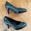 Vintage Kumfs Green Snakeskin like Heels Size 36 Carousel 3