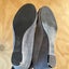 Django & Juliette Grey Suede Heeled Wedges with Flowers Size 39 Carousel 5
