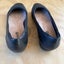 Clarks Collection Black Leather Slip on Shoes Size 10 Carousel 2