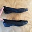 Clarks Collection Black Leather Slip on Shoes Size 10 Carousel 4