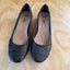 Clarks Collection Black Leather Slip on Shoes Size 10 Carousel 1