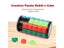3D 7 Level Rotate Slide Cylinder IQ Puzzle Toy For Kids Carousel 5