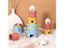 Stacking Cups Toy Fun Educational Baby Toys Silicone Soft Teething Toy Castle Carousel 3