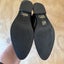 EOS Black Leather Crocodile Embossed Keen Mules Size 38 Wide Carousel 4