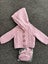 Merino Baby Hooded Pink Jacket and Boots Carousel 1