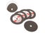5PCS 75mm Grinding Wheel Metal Cutting Disc Polishing Sheet For 12V Mini Angle Carousel 5