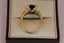 9ct Large Sapphire & Diamond ring Carousel 4