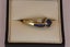 Modern 9ct Sapphire & Diamond ring Carousel 3