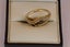 Modern 9ct Sapphire & Diamond ring Carousel 4