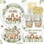Woodland Jungle Oh Baby Baby Shower Girl or Boy Gender Reveal Party Tableware Carousel 1