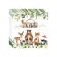 Woodland Jungle Oh Baby Baby Shower Girl or Boy Gender Reveal Party Tableware Carousel 4