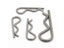 Stainless Steel R Shaped Spring Cotter Clip Pins For Car Repair Fasteners Carousel 1