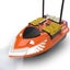 5200mAh 2 Batteries RC Bait Boat for Fishing Baits GPS 500M Range 2 HOURS Last Carousel 15