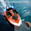5200mAh 2 Batteries RC Bait Boat for Fishing Baits GPS 500M Range 2 HOURS Last Carousel 7