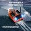 5200mAh 2 Batteries RC Bait Boat for Fishing Baits GPS 500M Range 2 HOURS Last Carousel 6