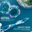 RC Boat 30+ KPH Remote Control Speedboat Racing Boats 60Min 3 Speeds Self Carousel 9