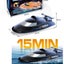 Turbojet Remote Control Speedboat 3-Speed 30km/h+ ABS Hull 150m 2.4G RC 30Mins Carousel 9