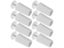 8 Pcs White Blind Stopper Blinds Stops Door Window Screening Stoppers Man Carousel 4