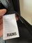 $1 reserve Rains black waterproof rain jacket Carousel 5