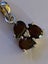 Garnet and Diamond Silver Necklace Carousel 3