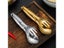 Non-Slip Stainless Steel Food Tongs Meat Salad Bread Serving Tongs BBQ Meat Carousel 7