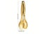 Non-Slip Stainless Steel Food Tongs Meat Salad Bread Serving Tongs BBQ Meat Carousel 8