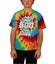 Indy 500 Mens Tie-Dye Graphic T-Shirt Carousel 1