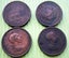 Great Britain Cornwall Cornish One Penny Token " PAYABLE AT DOLCOATH MINE" Carousel 3