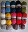 Glenorchy yarn 8ply - 12 pack of different colours ***$1 RESERVE*** Carousel 1