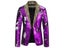 Luxury Royal Blue Sequin Glitter Blazer Jacket Men Flower Lapel 2 Color Carousel 8