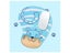 Cute Practical Skid Resistance Memory Foam Wrist Rest Mouse Pad Carousel 1