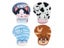 Cute Practical Skid Resistance Memory Foam Wrist Rest Mouse Pad Carousel 4