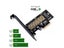 M.2 NVMe SSD NGFF To PCIE X4 Adapter M Key For 2230-2280 Size Carousel 4