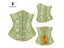 Jacquard Top Korsett Women Waist Shaper Everyday Waist Shapewear Bodysuit Waist Carousel 1