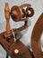 Ashford Saxony 1940's spinning wheel yarn knitting Carousel 8