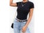 Casual Basic Black White Bodysuit Women Summer Short Sleeve Woman Body Top Carousel 5