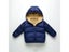 Children Cashmere Cotton Down Jacket Coat Winter Thick Warm Hooded Parkas Coat Carousel 1