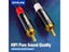 HIFI 2RCA To 2 RCA RCA Cable OFC AV Audio Cable 1m-10m For TV DVD Etc Carousel 3