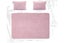 2 in 1 Jacquard Travel Pillow Blanket Packable Travel Blanket for Airplane-Pink Carousel 8