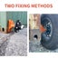 2x Superior Shipping Container Wheels 8 x 6.5 Lug Bolt-on Spindle Kit New 8000LB Carousel 17