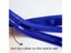 1 Set Of Elasticated Candy Elastic Hairband Yoga Headband Double Antiskid Carousel 8