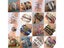 20Pcs/Lot Handmade Retro Vintage Leather Cuff Bracelets Colorful Bangle Jewelry Carousel 1