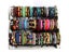 20Pcs/Lot Handmade Retro Vintage Leather Cuff Bracelets Colorful Bangle Jewelry Carousel 4
