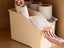 2X Pull Out Cabinet Organizer Bin with Wheel Kitchen Pantry Pulley Storage Box S Carousel 3