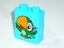 ®™DUPLO - Medium Azure Brick with Bird Skully the Parrot Pattern ~Retired 2013~ Carousel 2