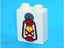 ®™DUPLO - Brick Red Lantern with Flame Pattern ~Retired Jan 2020~ Carousel 1
